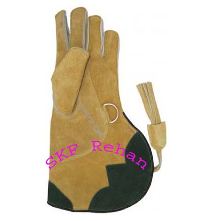 Falconry Leather Gloves.